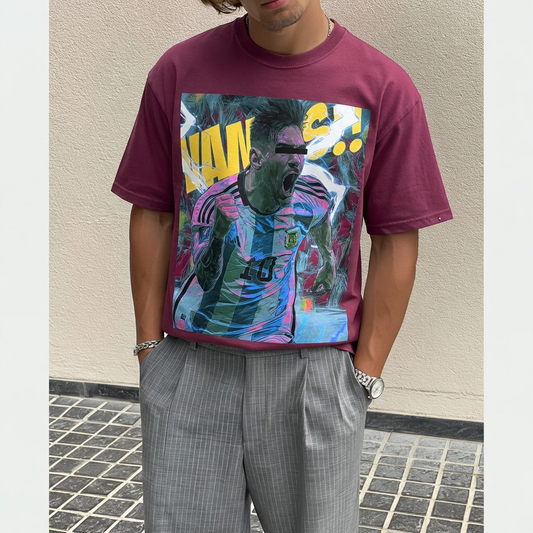 VAMOS!! Messi Graphic T-Shirt
